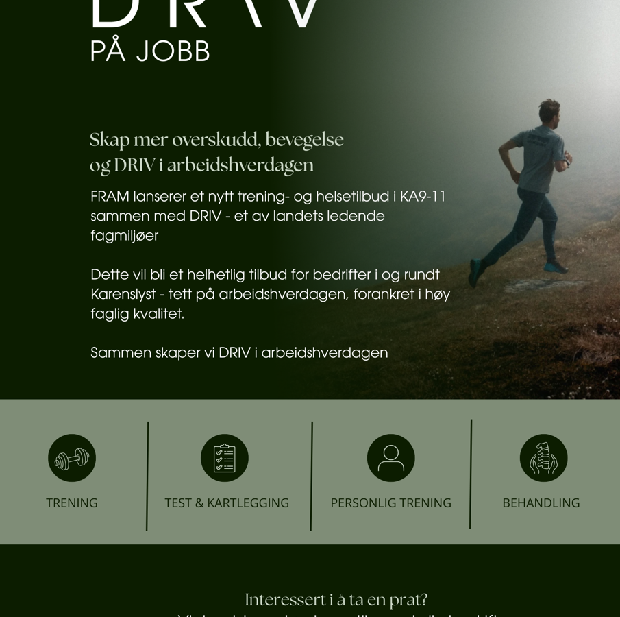 Plakater DRIV X FRAM